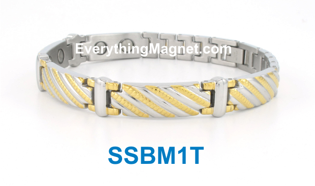 Magnetic Stainless Steel Bracelet - SSBM1T
