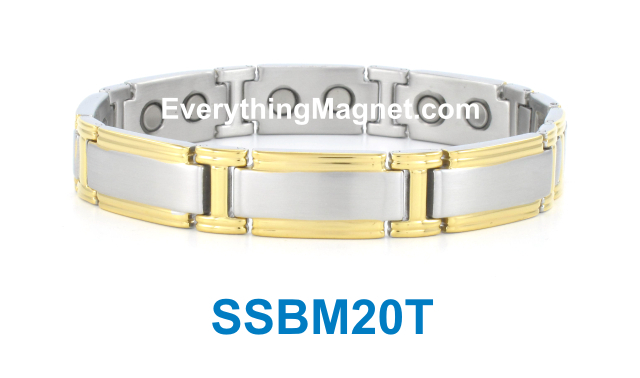 Magnetic Stainless Steel Bracelet - SSBM20T