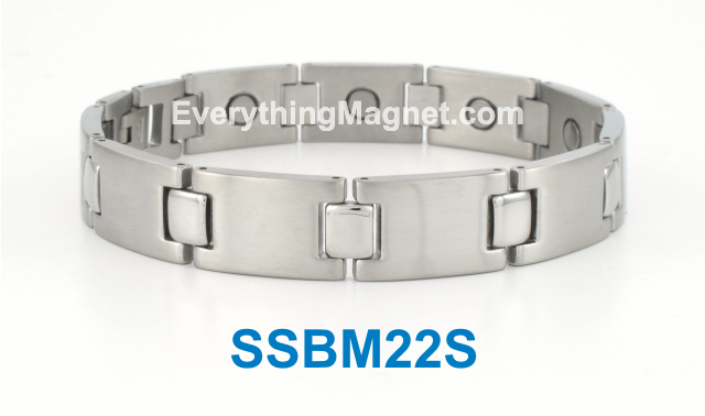 Magnetic Stainless Steel Bracelet - SSBM22S