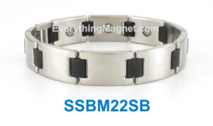 Magnetic Stainless Steel Bracelet – SSBM22SB