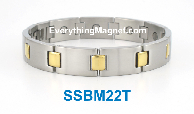 Magnetic Stainless Steel Bracelet - SSBM22T