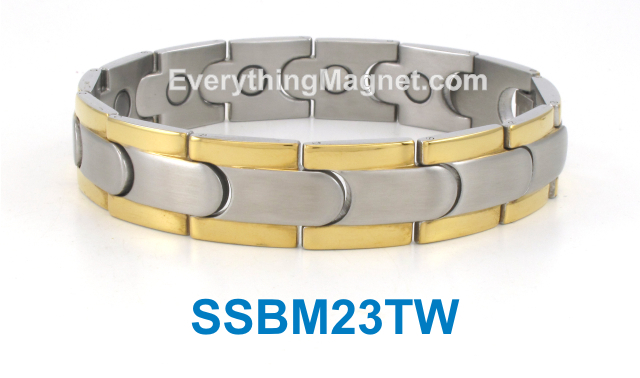 Magnetic Stainless Steel Bracelet - SSBM23TW