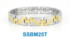 Magnetic Stainless Steel Bracelet – SSBM25T