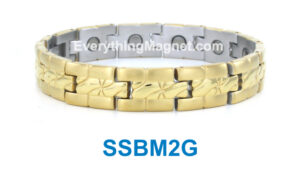 Magnetic Stainless Steel Bracelet – SSBM2G