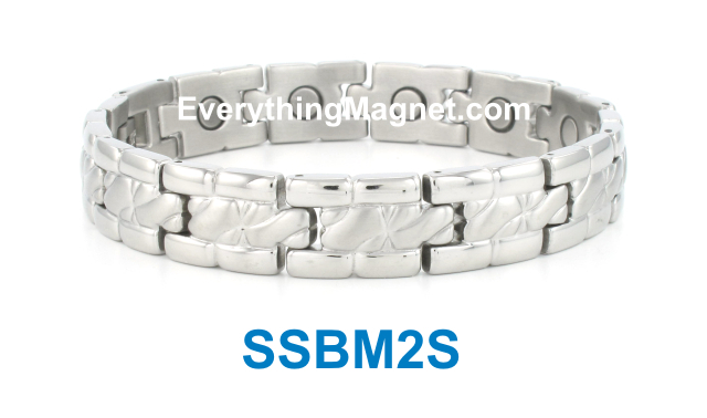 Magnetic Stainless Steel Bracelet - SSBM2S