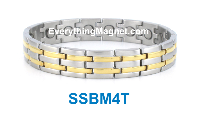 Magnetic Stainless Steel Bracelet - SSBM4T