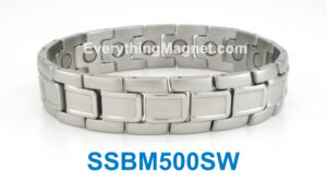 Magnetic Stainless Steel Bracelet – SSBM500SW