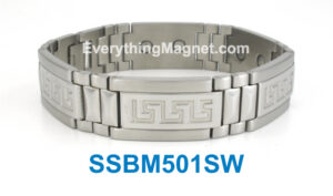 Magnetic Stainless Steel Bracelet – SSBM501SW