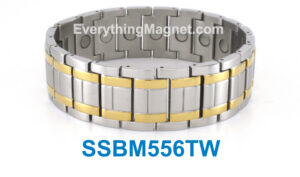 Magnetic Stainless Steel Bracelet + Free Gift Box – SSBM556TW
