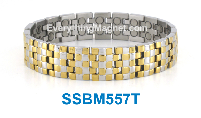 Magnetic Stainless Steel Bracelet - SSBM557T