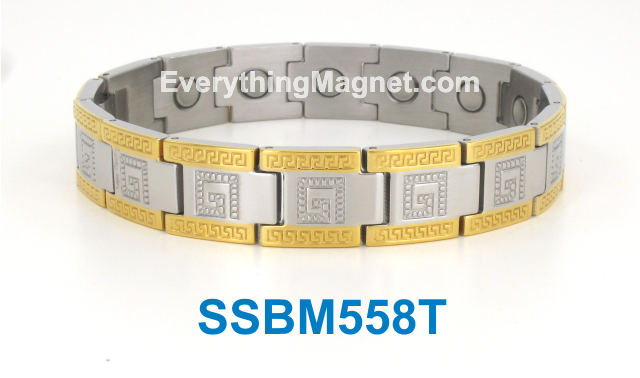 Magnetic Stainless Steel Bracelet - SSBM558T