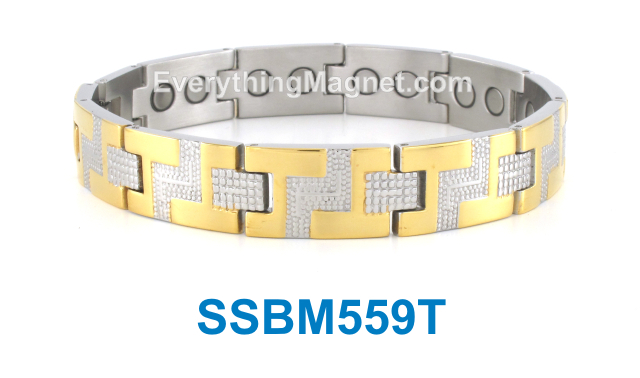 Magnetic Stainless Steel Bracelet - SSBM559T