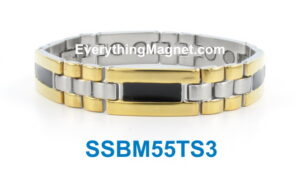 Magnetic Stainless Steel Bracelet – SSBM55TS3