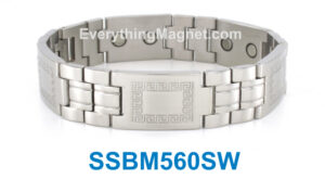 Magnetic Stainless Steel Bracelet – SSBM560SW