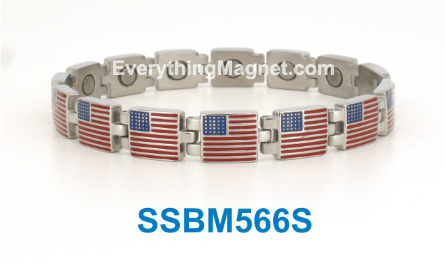 Magnetic Stainless Steel Bracelet - SSBM566S