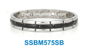 Magnetic Stainless Steel Bracelet + Free Gift Box – SSBM575SB