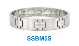Magnetic Stainless Steel Bracelet – SSBM5S