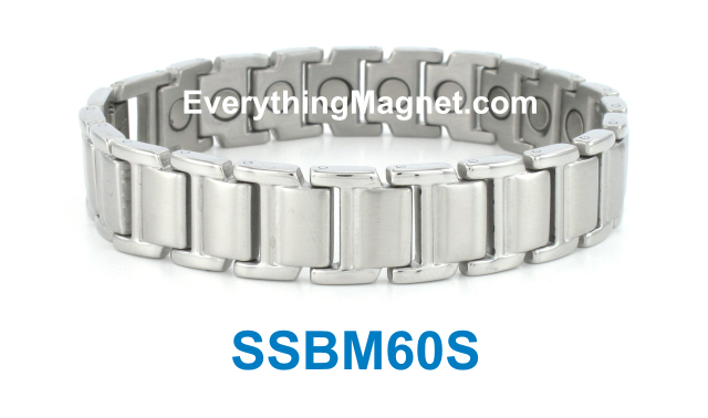 Magnetic Stainless Steel Bracelet - SSBM60S