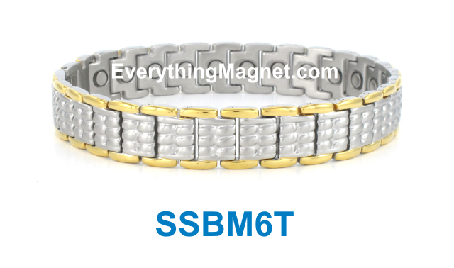 Magnetic Stainless Steel Bracelet - SSBM6T