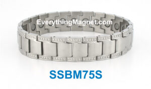 Magnetic Stainless Steel Bracelet – SSBM75S