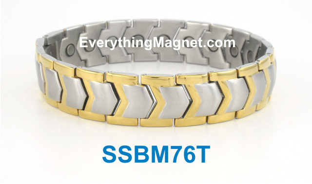 Magnetic Stainless Steel Bracelet - SSBM76T