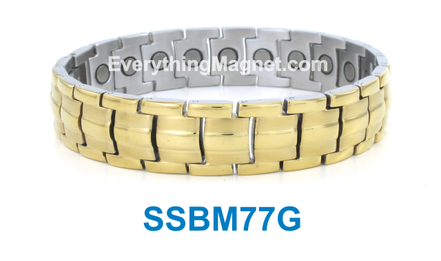 Magnetic Stainless Steel Bracelet - SSBM77G