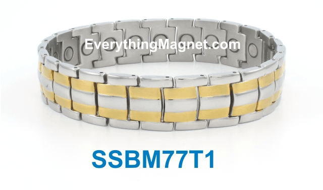 Magnetic Stainless Steel Bracelet - SSBM77T1
