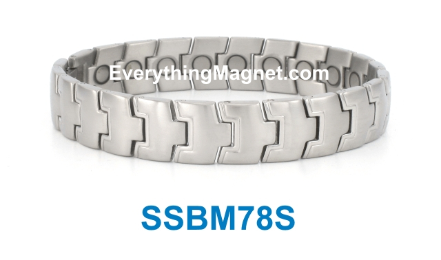 Magnetic Stainless Steel Bracelet - SSBM78S