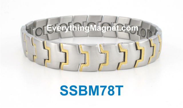 Magnetic Stainless Steel Bracelet - SSBM78T