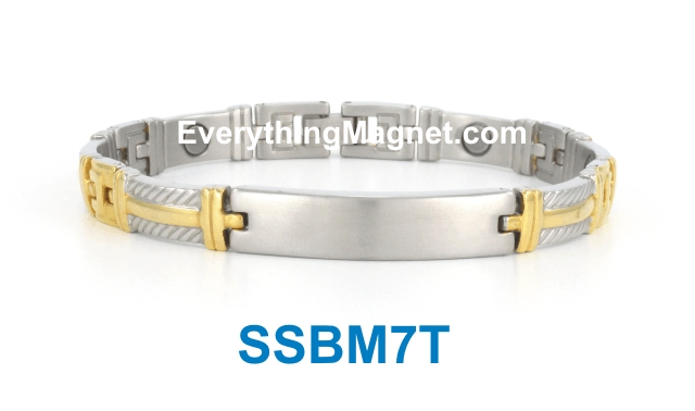 Magnetic Stainless Steel Bracelet - SSBM7T
