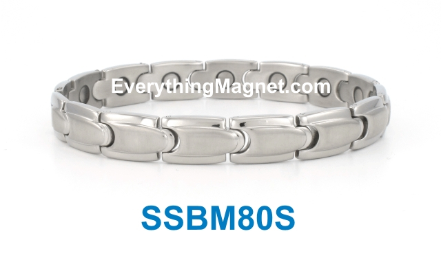 Magnetic Stainless Steel Bracelet - SSBM80S