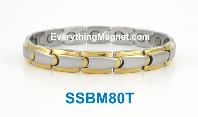Magnetic Stainless Steel Bracelet - SSBM80T