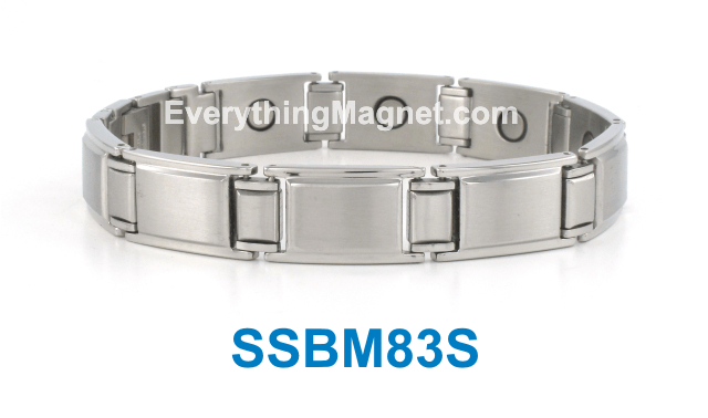 Magnetic Stainless Steel Bracelet - SSBM83S