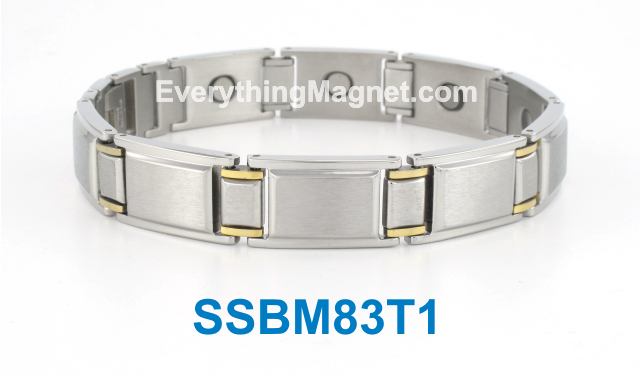 Magnetic Stainless Steel Bracelet - SSBM83T1