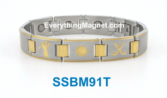 Magnetic Stainless Steel Bracelet - SSBM91T