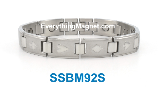 Magnetic Stainless Steel Bracelet - SSBM92S
