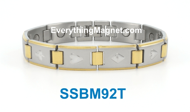 Magnetic Stainless Steel Bracelet - SSBM92T