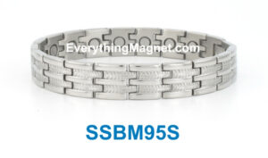 Magnetic Stainless Steel Bracelet – SSBM95S