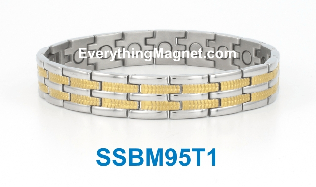 Magnetic Stainless Steel Bracelet - SSBM95T1
