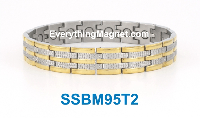 Magnetic Stainless Steel Bracelet - SSBM95T2