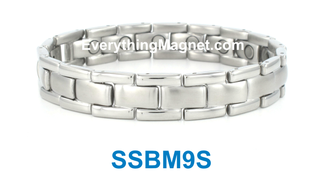 Magnetic Stainless Steel Bracelet - SSBM9S