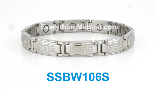 Magnetic Stainless Steel Bracelet - SSBW106S