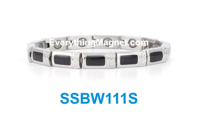 Magnetic Stainless Steel Bracelet - SSBW111SS
