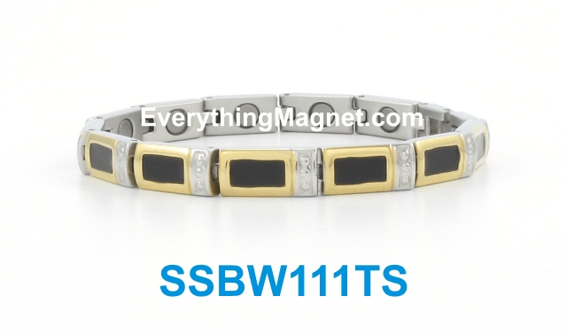 Magnetic Stainless Steel Bracelet - SSBW111TS