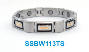 Magnetic Stainless Steel Bracelet – SSBW113TS