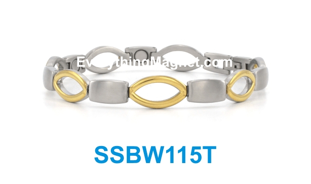 Magnetic Stainless Steel Bracelet - SSBW115T