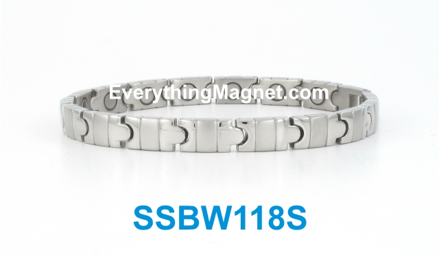Magnetic Stainless Steel Bracelet - SSBW118S