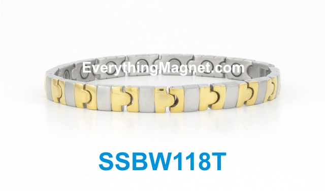 Magnetic Stainless Steel Bracelet - SSBW118T