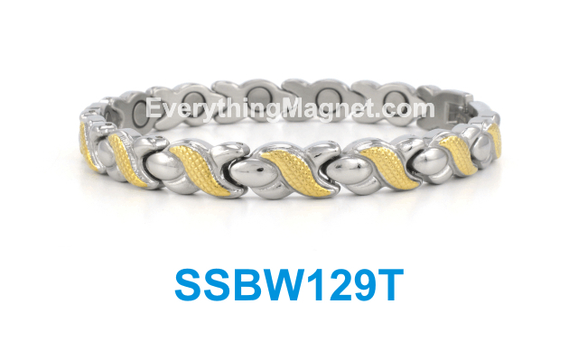 Magnetic Stainless Steel Bracelet - SSBW129T