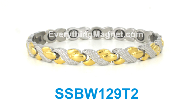 Magnetic Stainless Steel Bracelet - SSBW129T2
